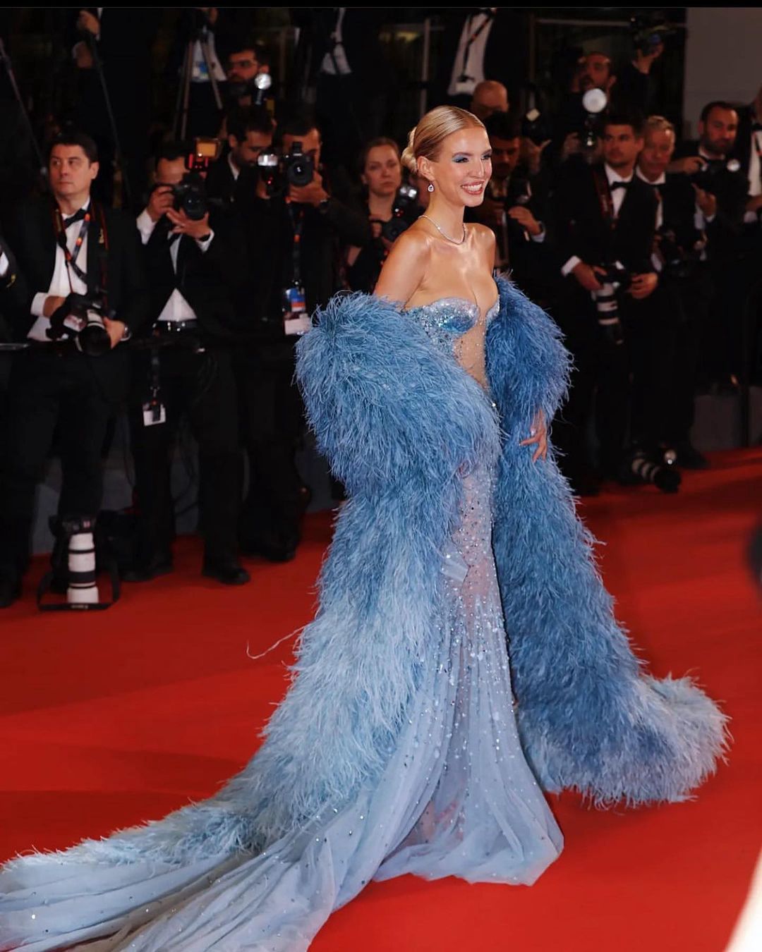Leonie Hanne na Festiwalu Filmowym w Cannes 2023
Instagram/trendlife.diary