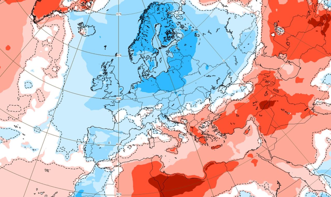 Pogoda na majówkę 2021. Anomalie temperatur do 3 maja mogą sięgnąć 6 st. C poniżej normy wieloletniej dla tej pory roku