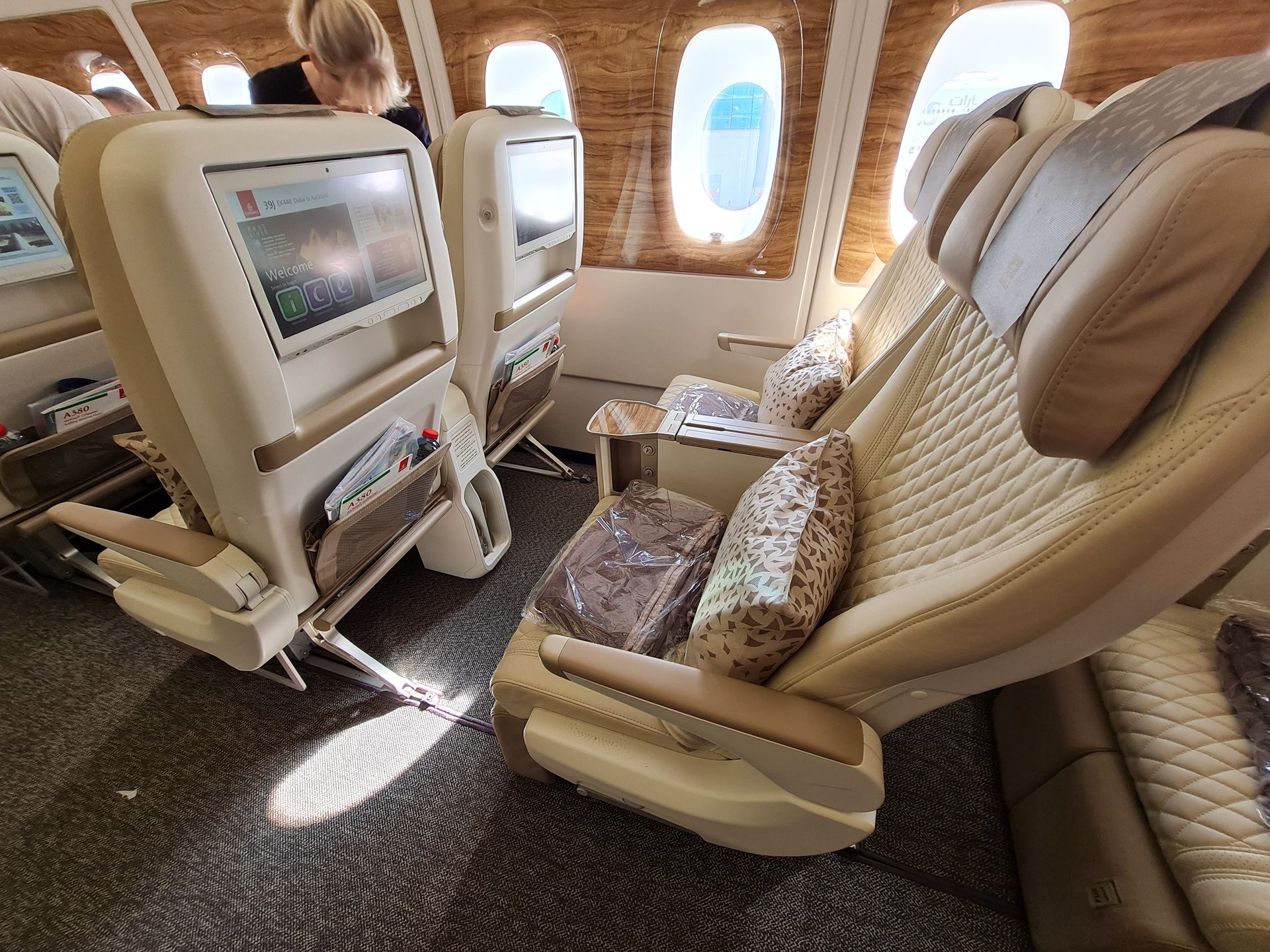 Przetestowaliśmy klasę premium w samolocie Airbus A380 linii Emirates