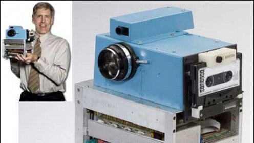 Pierwszy aparat cyfrowy zapisywał zdjęcia na kasetach 1