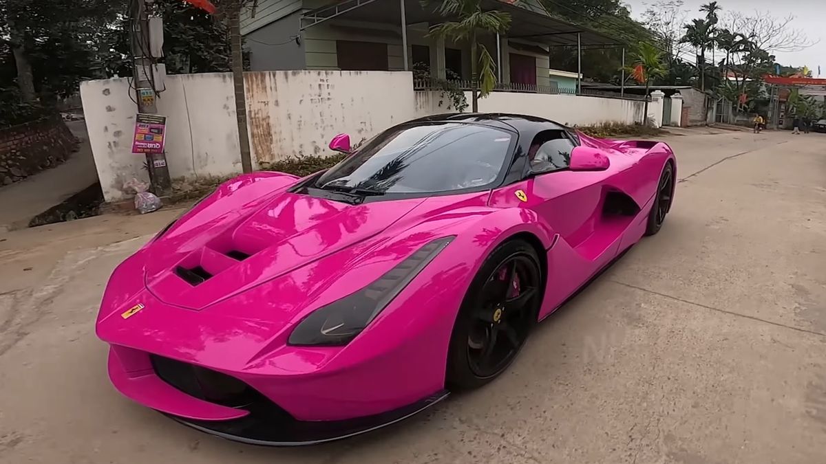 Tak wygląda replika LaFerrari w wydaniu konstruktorów z Wietnamu