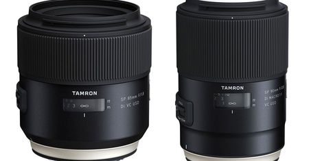 Tamron SP 85 mm f/1.8 i 90 mm f/2.8 Macro - nowe, stabilizowane obiektywy do pełnej klatki