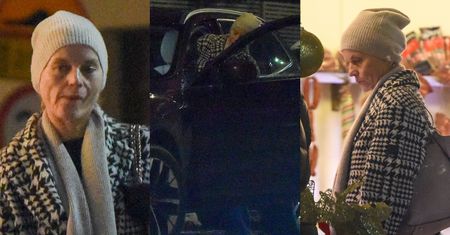 Małgorzata Foremniak zaparkowała auto na ZAKAZIE i pognała do MIĘSNEGO. Nie boi się odholowania? (ZDJĘCIA)