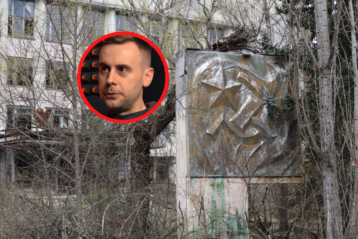 Padło pytanie o Czarnobyl. Wskazał na 66-letnią kobietę