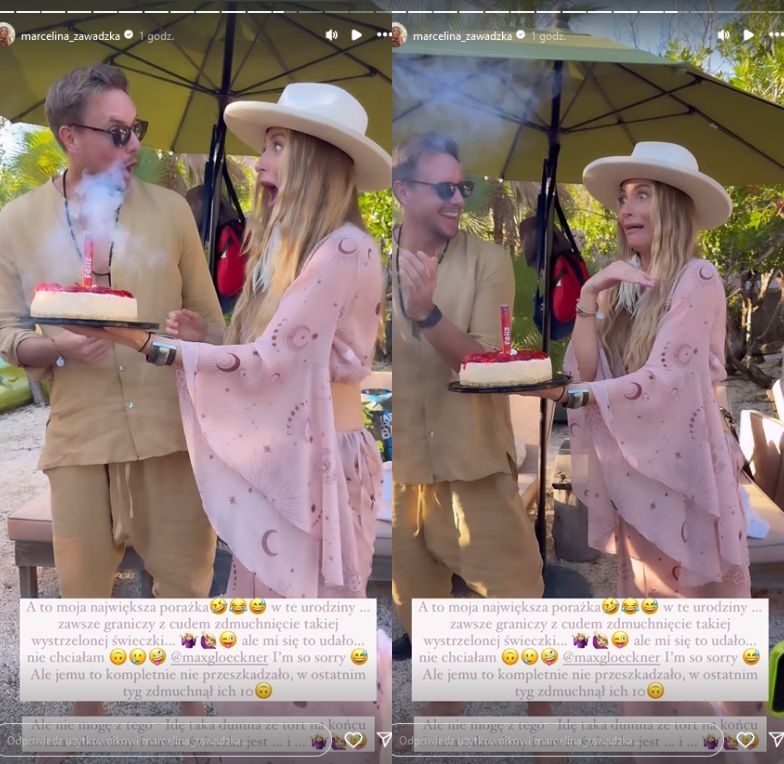 Marcelina Zawadzka świętuje w Tulum urodziny narzeczonego