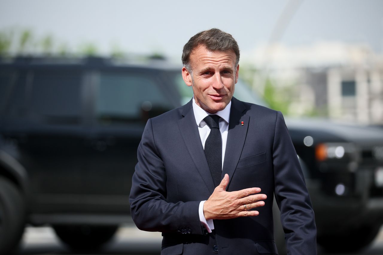 Macron chce otwarcia Ormuzu. Nie przyłączy się jednak do operacji militarnej