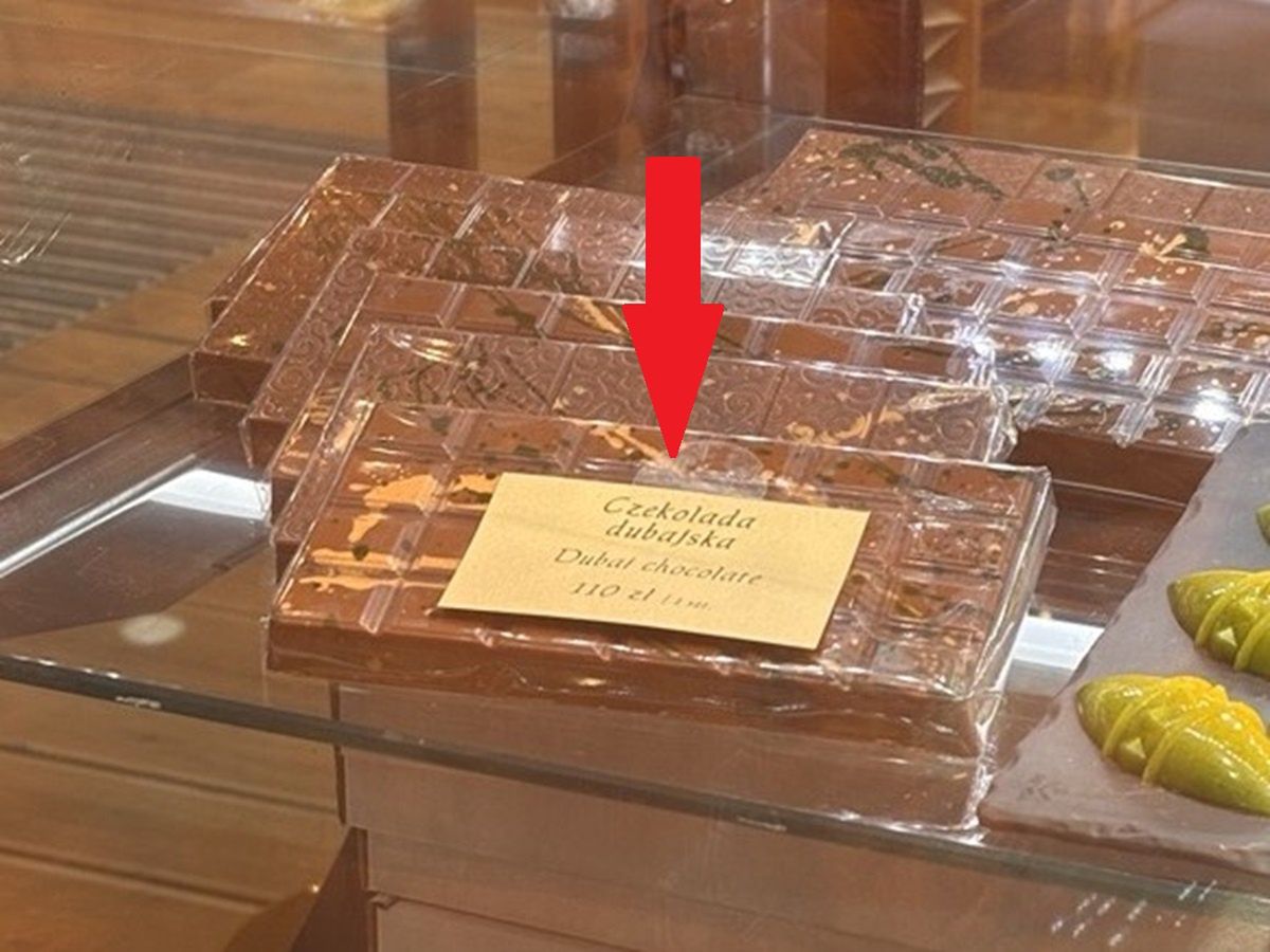 Zdjęcie z Zakopanego. Spójrzcie na cenę czekolady