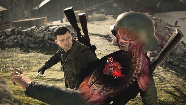 Sniper Elite 4 - widok rentgenowski