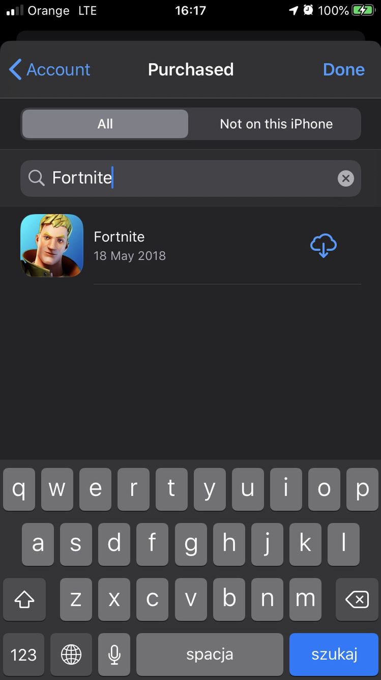 Fortnite App Store