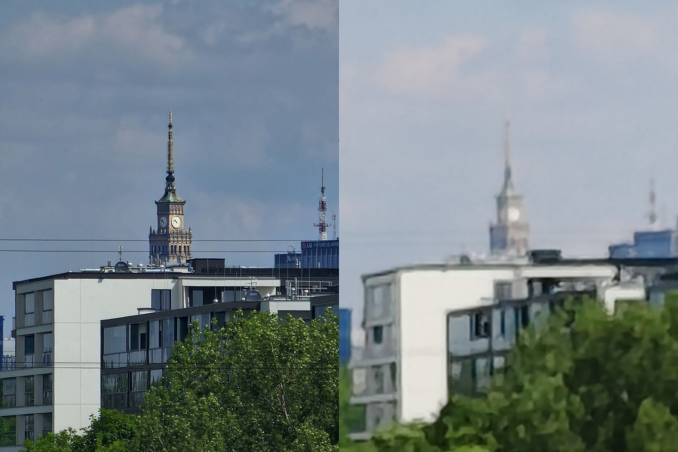 Samsung Galaxy S22 Ultra vs realme GT Neo 3 - porównanie zoomu