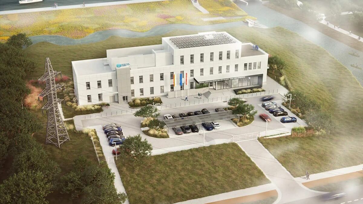 Centrum Operacyjno-Edukacyjne Wód Polskich nad Zalewem Zemborzyckim