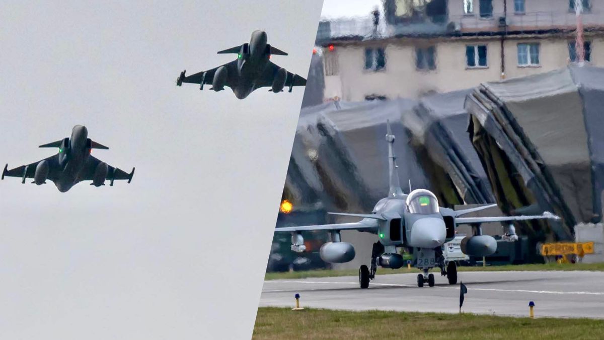 Gripeny są już w Polsce