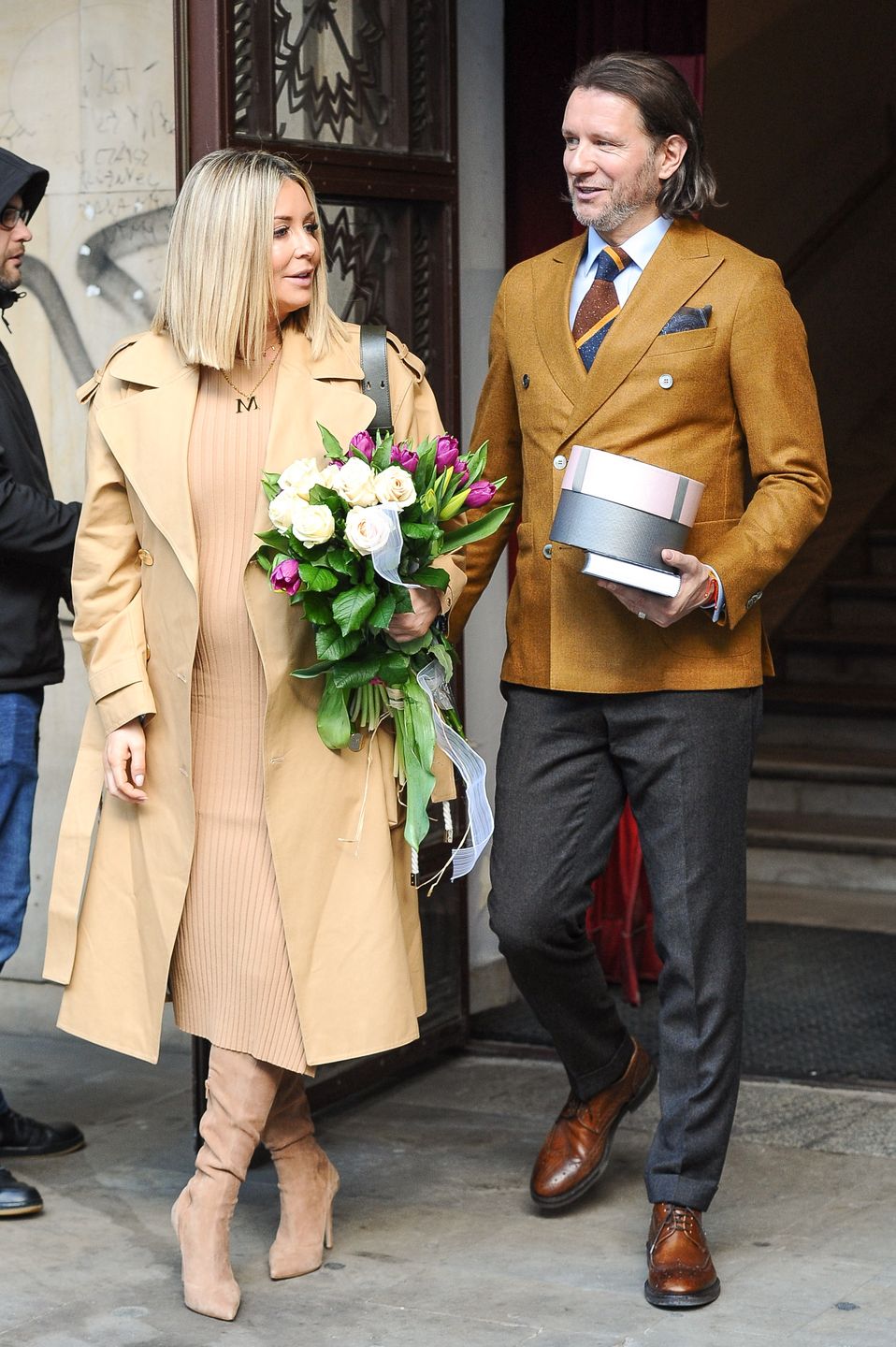 Małgorzata Rozenek z mężem