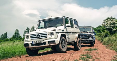 Mercedes Klasy G w czterech odsłonach: Rolls-Royce wśród terenówek