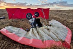 Dwóch mężczyzn nie żyje. Motolotnia runęła na ziemię