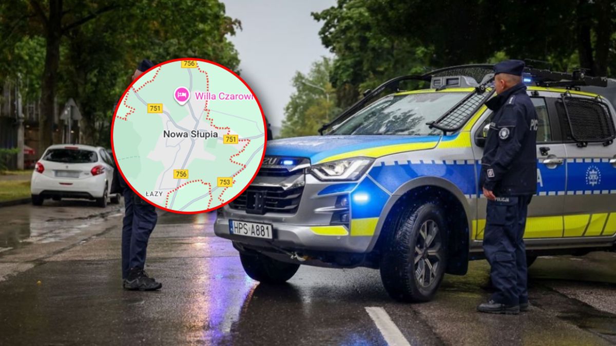 Do wypadku doszło w Nowej Słupi.