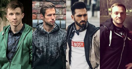 Z czym celebryci noszą rozpinane bluzy?