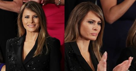 Melania Trump w Kongresie Stanów Zjednoczonych w kostiumie za... 40 tysięcy złotych! (ZDJĘCIA)