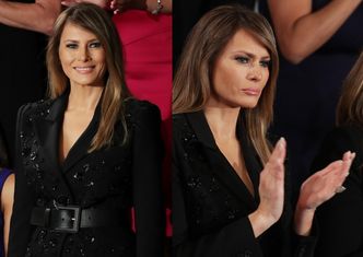 Melania Trump w Kongresie Stanów Zjednoczonych w kostiumie za... 40 tysięcy złotych! (ZDJĘCIA)
