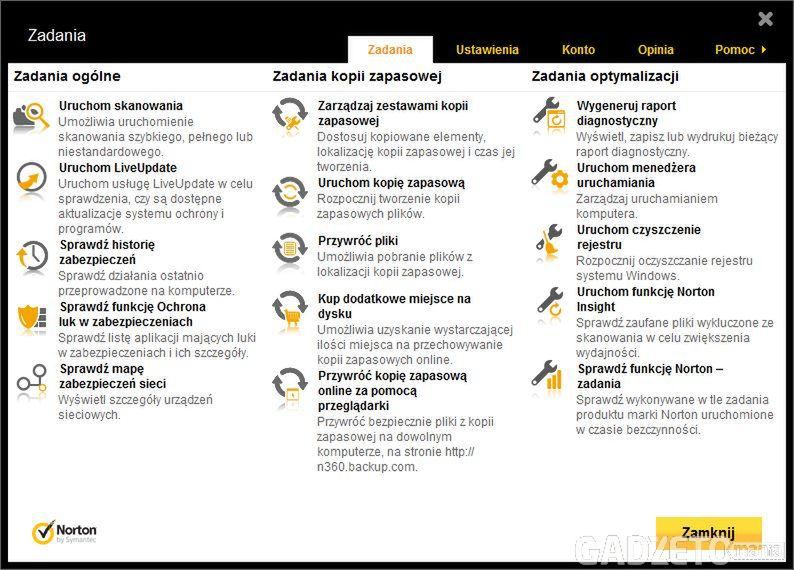 Norton 360 6.0 - przezorny zawsze… zabezpieczony 7