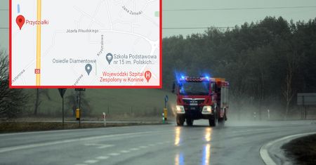 Tragedia w domu jednorodzinnym w Koninie. Nie żyje matka i syn