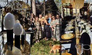 Joanna Przetakiewicz relacjonuje rodzinne święta na bogato. W menu znalazł się kawior, duszona polędwica i zielony "GRASZEK" (ZDJĘCIA)