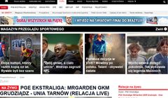 Dział żużlowy serwisu „Przeglądu Sportowego” jako Speedway24.com ze skrótami PGE Ekstraligi