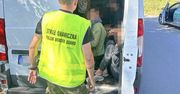 Wpadli na drodze. W samochodzie wieźli migrantów