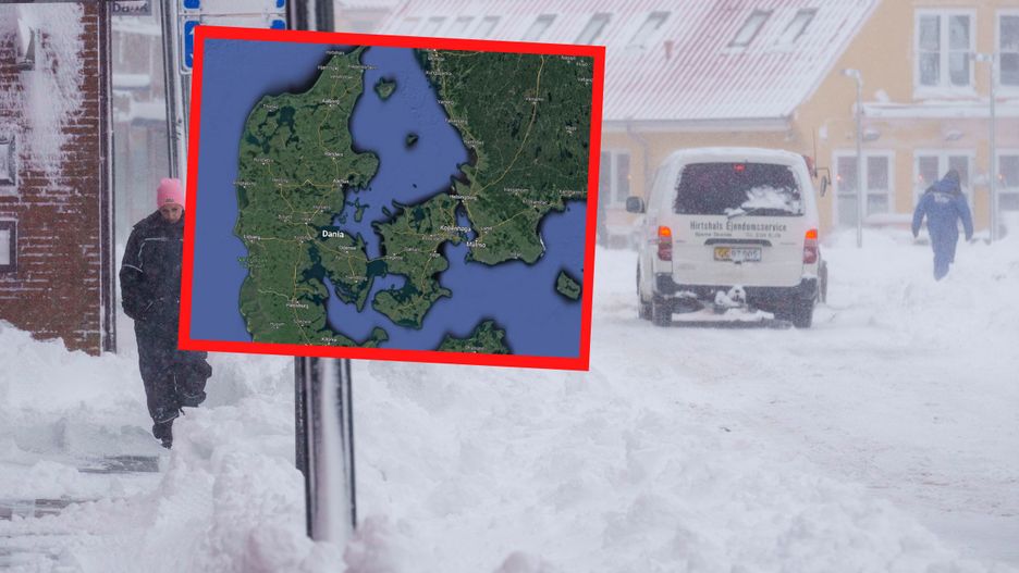 Śnieżyca sparaliżowała drogi w Danii