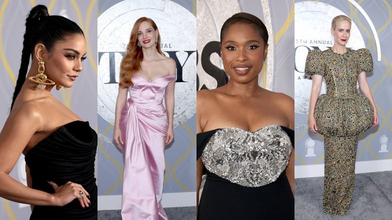Wielkie damy Hollywood olśniewają na rozdaniu Tony Awards: Jessica Chastain, Sarah Paulson, Jennifer Hudson ze statusem EGOT! (ZDJĘCIA)