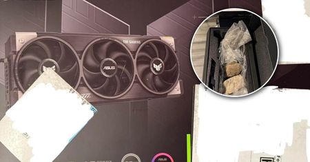 Kupił kartę GeForce RTX 5080. W pudełku znalazł... kamienie