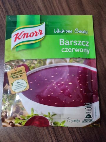 Wielki test barszczy w proszku