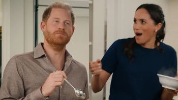 Książę Harry też nabija się z umiejętności kulinarnych Meghan Markle. "Nie jestem pewien, czy dorównuje specjałowi TWOJEJ MAMY"
