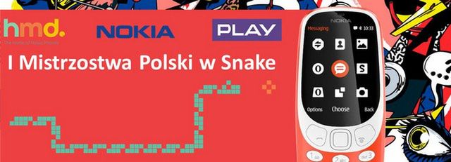 Nokia 3310 do wygrania w Lublinie. Mistrzostwa Polski w Snake!