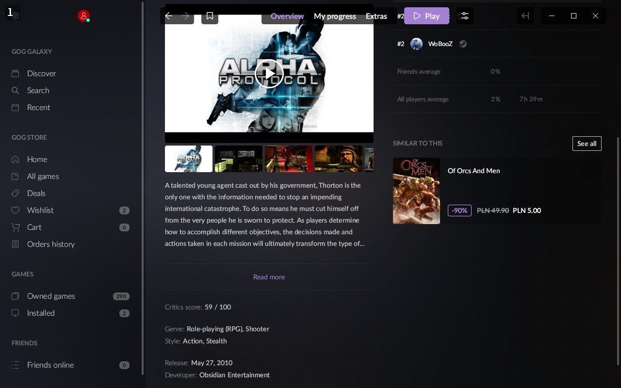 Nie graliście w Alpha Protocol? Ponowne wydanie gry na GOG.com to dobra okazja, aby zapoznać się z tą produkcją!