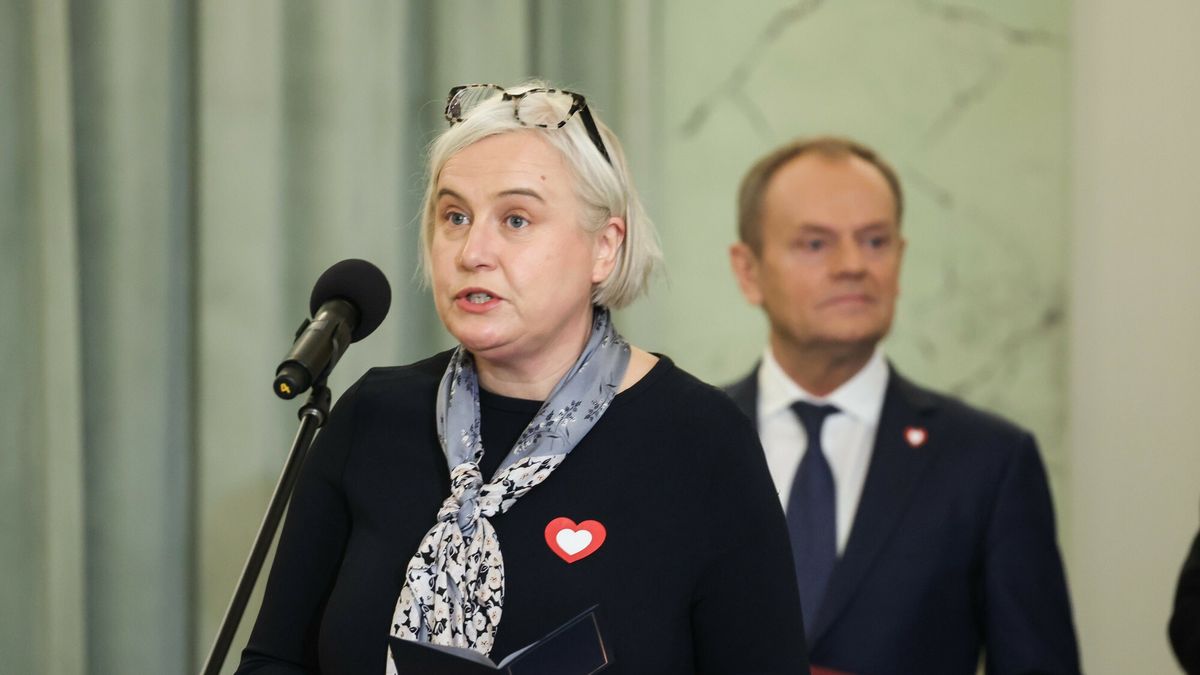 Minister przemysłu Marzena Czarnecka 