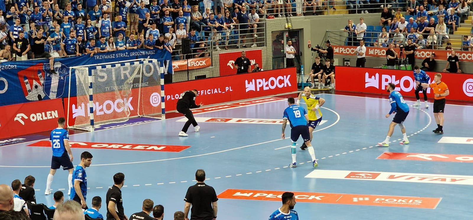 Mecz Orlen Wisła Płock vs Industria Kielce 