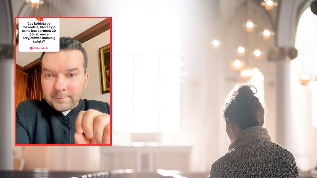 Czy samotnie żyjąca rozwódka może przyjmować komunię? Ksiądz nie ma wątpliwości 