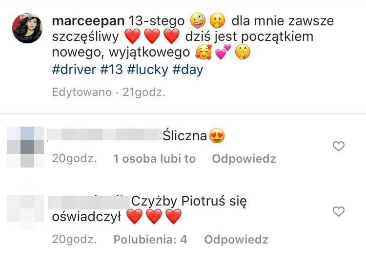 Piotr Żyła oświadczył się Marcelinie Ziętek?