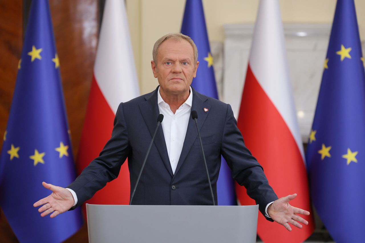 "Wielka satysfakcja". Tusk skomentował decyzję PKW