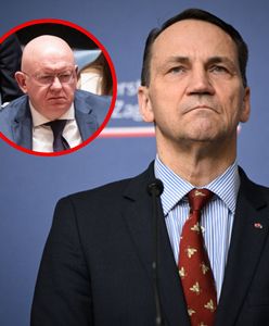 Sikorski ostro o rosyjskim dyplomacie. "Popis buty, propagandy i kłamstw"