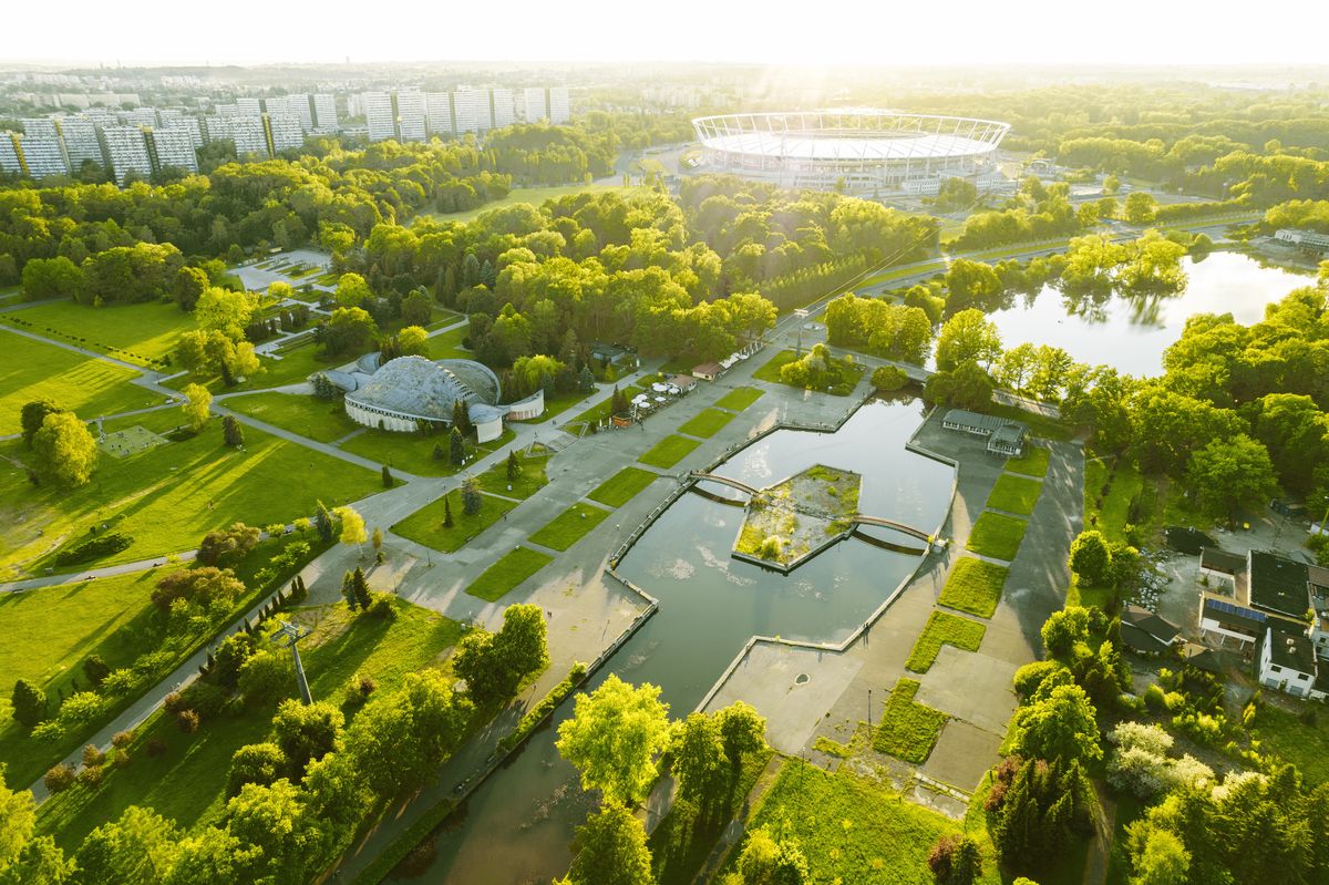 Park Śląski to największy park miejski w Polsce