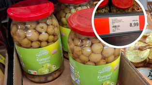 Wypatrzyłam te słoiczki na półce w Aldi. Skład tak dobry, że już nie muszę robić przetworów