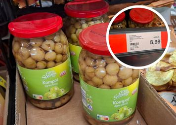 Wypatrzyłam te słoiczki na półce w Aldi. Skład tak dobry, że już nie muszę robić przetworów