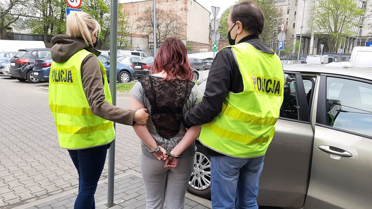 Łódzka policja zatrzymała pijaną matkę