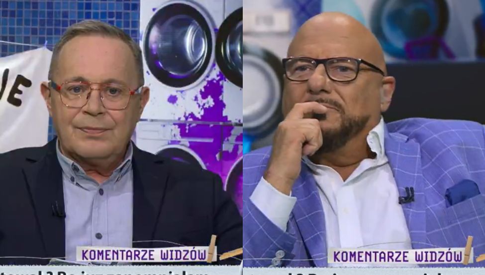 Tomasz Sianecki i Piotr Gąsowski w "Szkle kontaktowym"