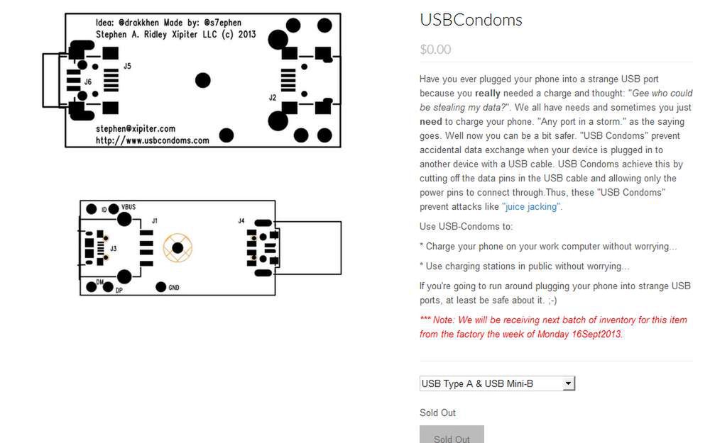 USB Condom: zabezpiecz swojego smartfona 3