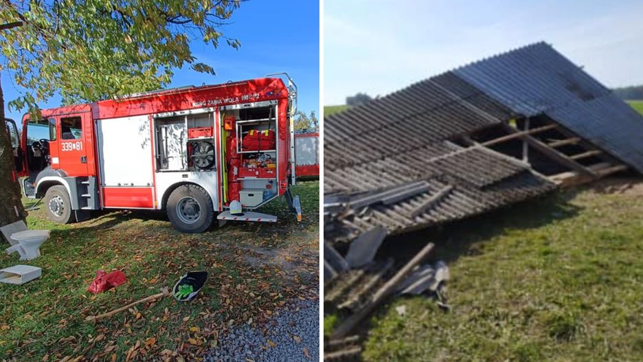Nie żyje 77-letni mężczyzna z Piotrowic. Został przygnieciony przy rozbiórce stodoły