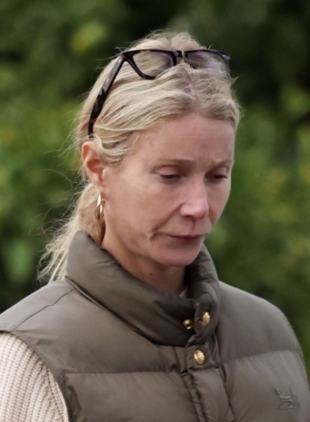 Naturalna Gwyneth Paltrow w Santa Barbara