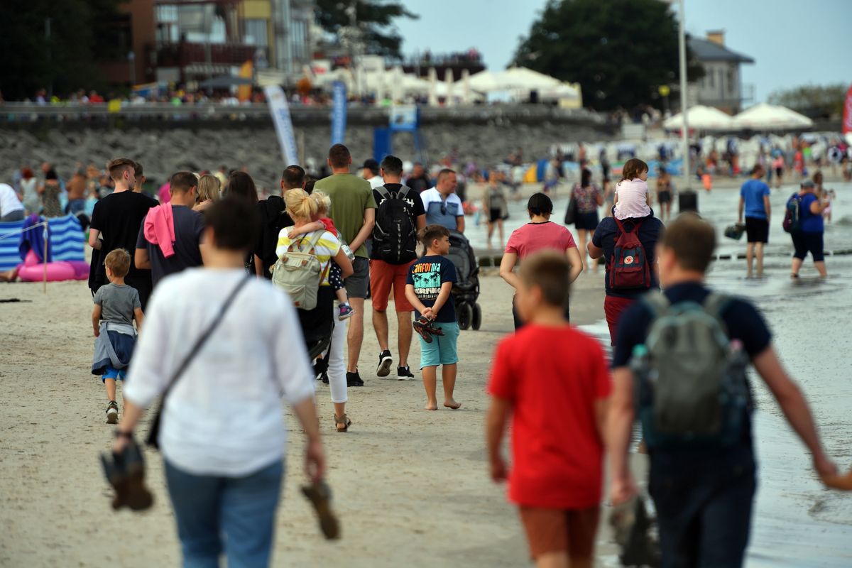 We wrześniu zagościło wielu turystów nad polskim morzem